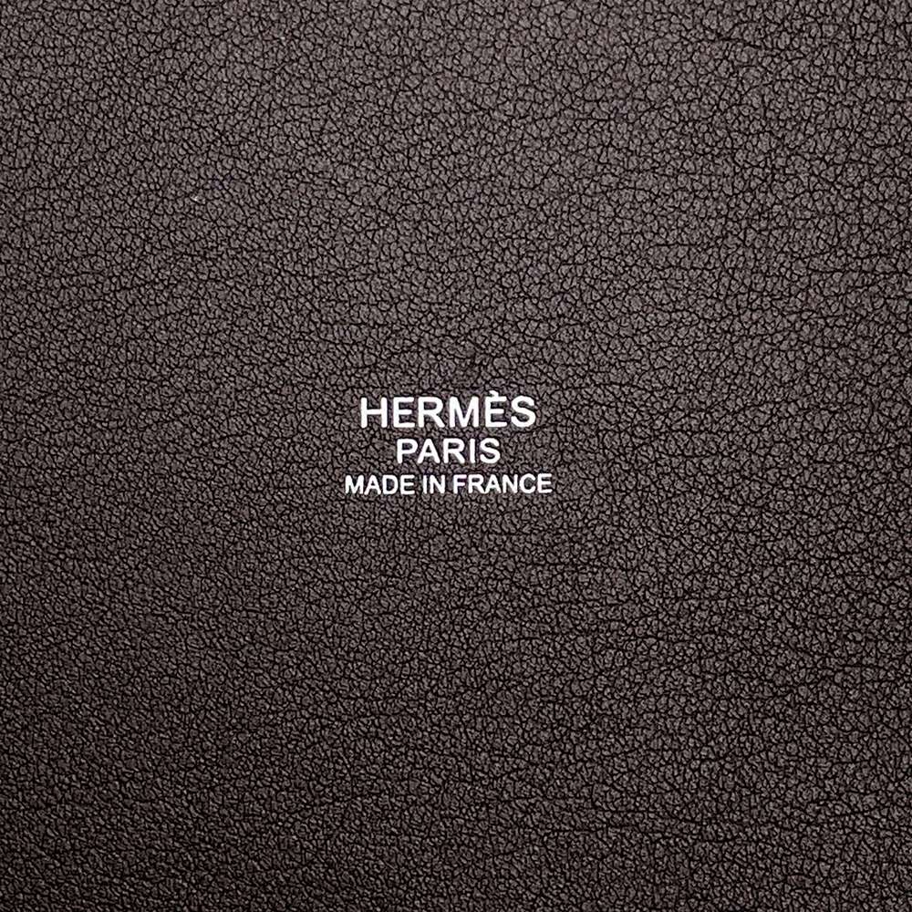Hermes Picotin Lock Ebene Felt Swift Leather Size MM