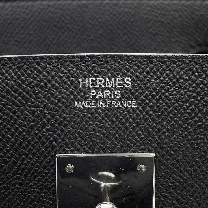 HERMES Birkin Black Epsom Size 30