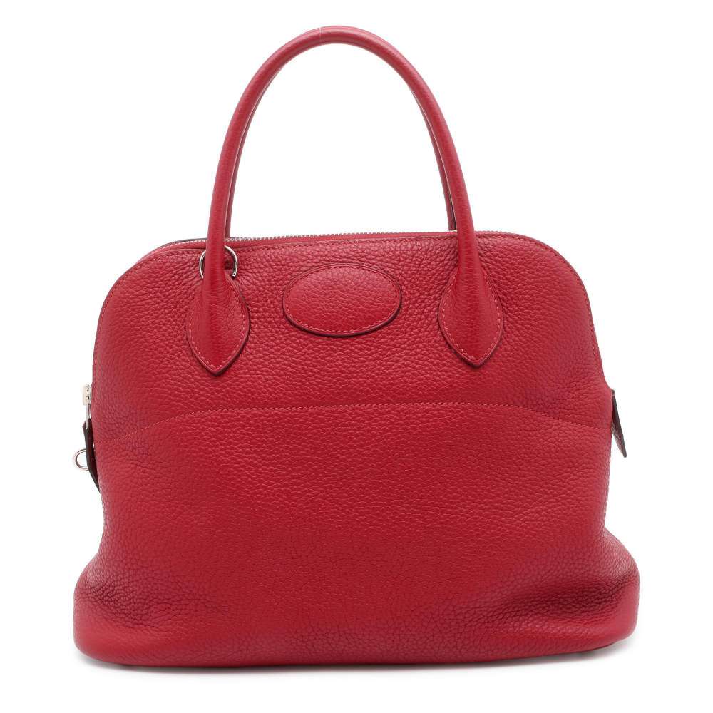 HERMES Bolide Rouge Garance Taurillon Clemence Size 31