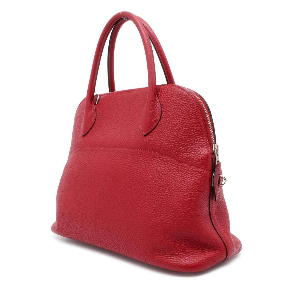 HERMES Bolide Rouge Garance Taurillon Clemence Size 31