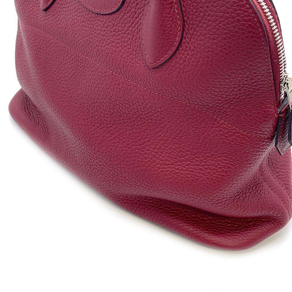 HERMES Bolide Rouge Garance Taurillon Clemence Size 31