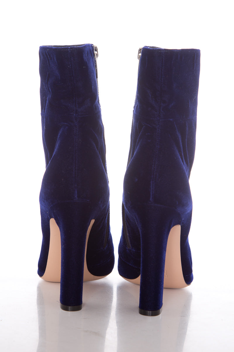 Gianvito Rossi Violet Booties SZ 40