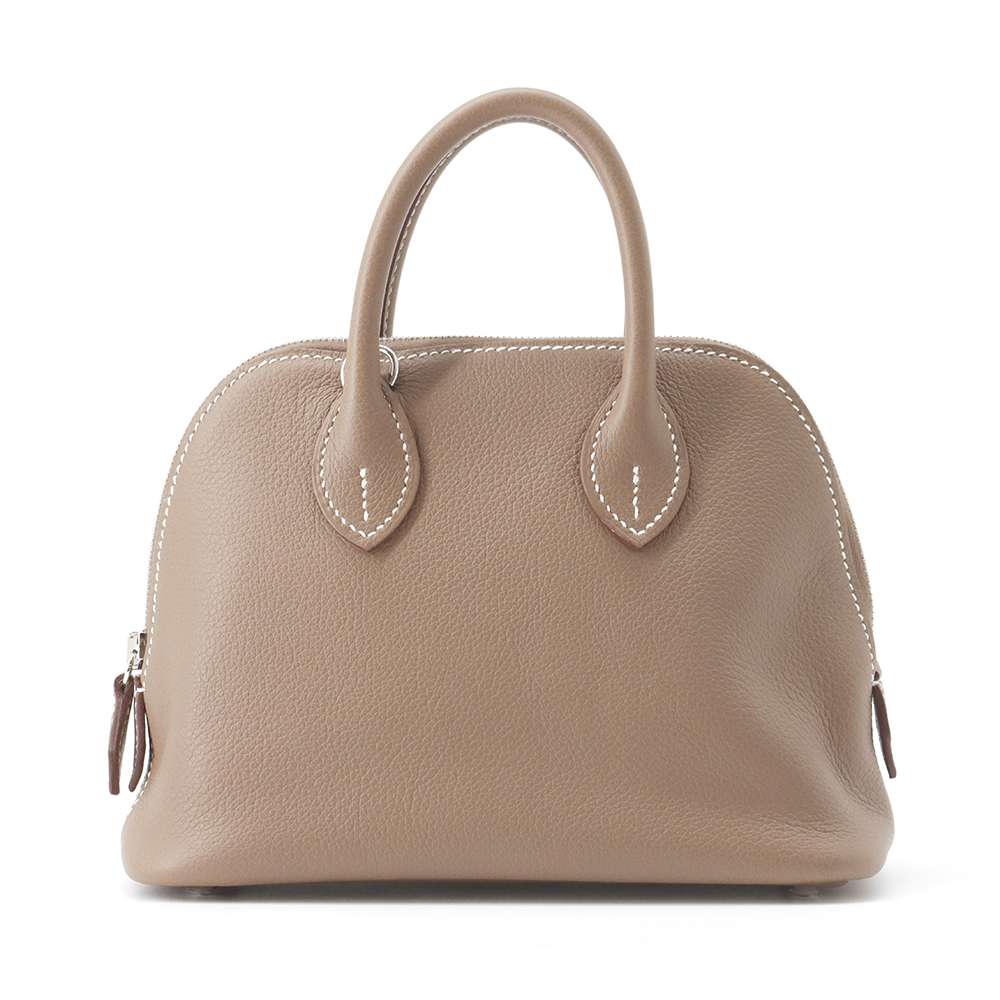 HERMES Bolide 1923 Etoupe Evercolor Size Mini