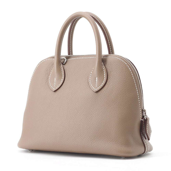 HERMES Bolide 1923 Etoupe Evercolor Size Mini