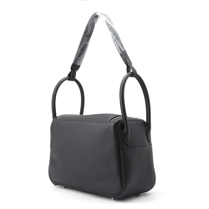 Hermes Lindy Black Taurillon Clemence Size 26