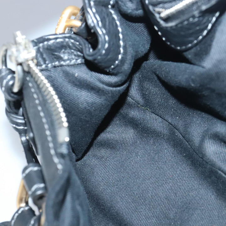 Chloe Paddington Hand Bag Leather Black 95845