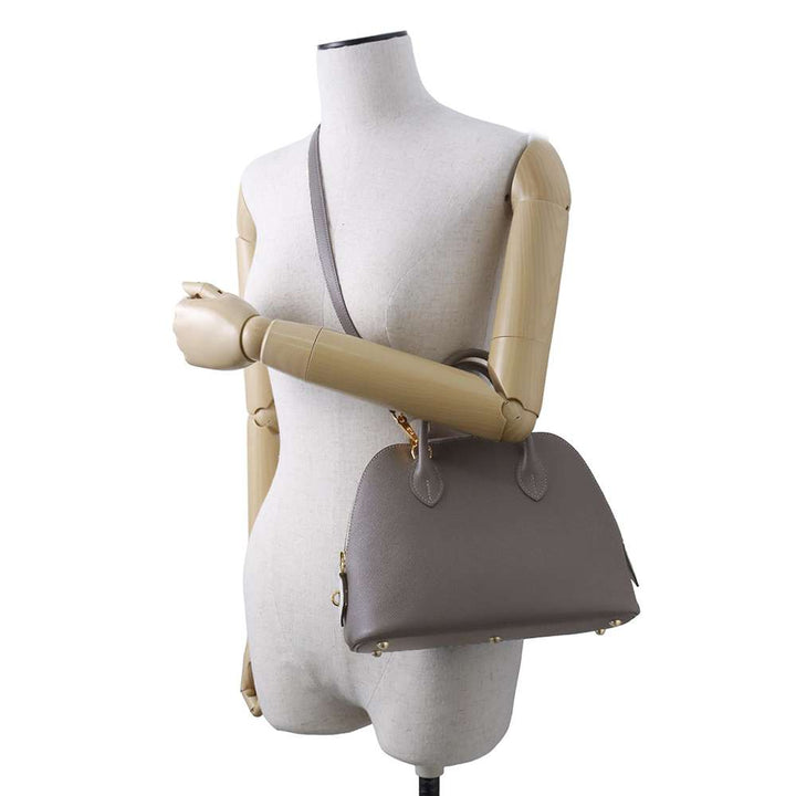 HERMES Bolide 1923 Graphite/Grease Pale Epsom Size 25