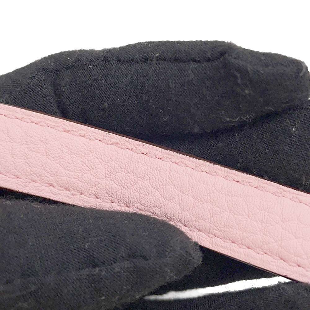 HERMES Bolide Verso Rose Sakura / Nata Taurillon Clemence Size 31
