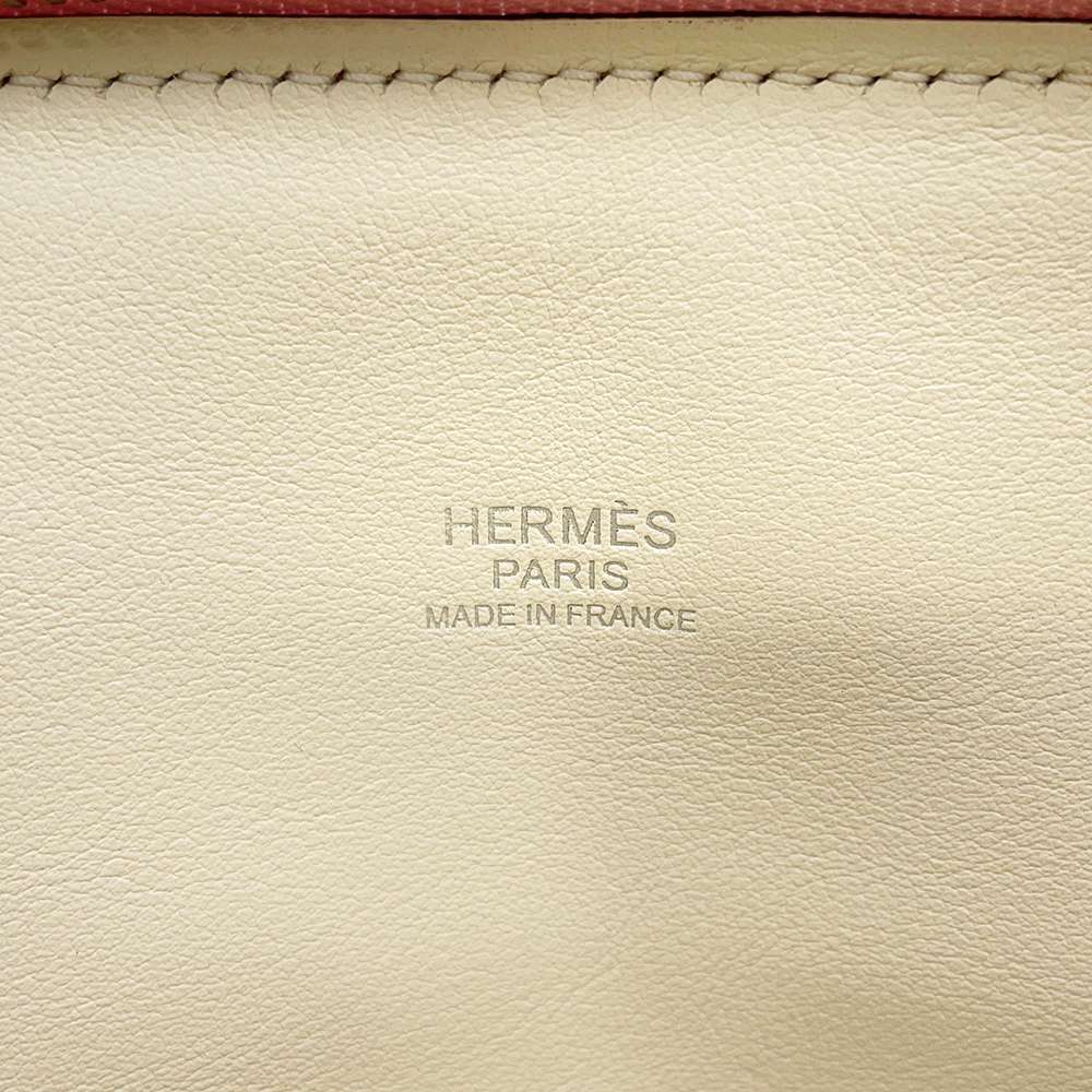 HERMES Bolide Verso Rose Sakura / Nata Taurillon Clemence Size 31