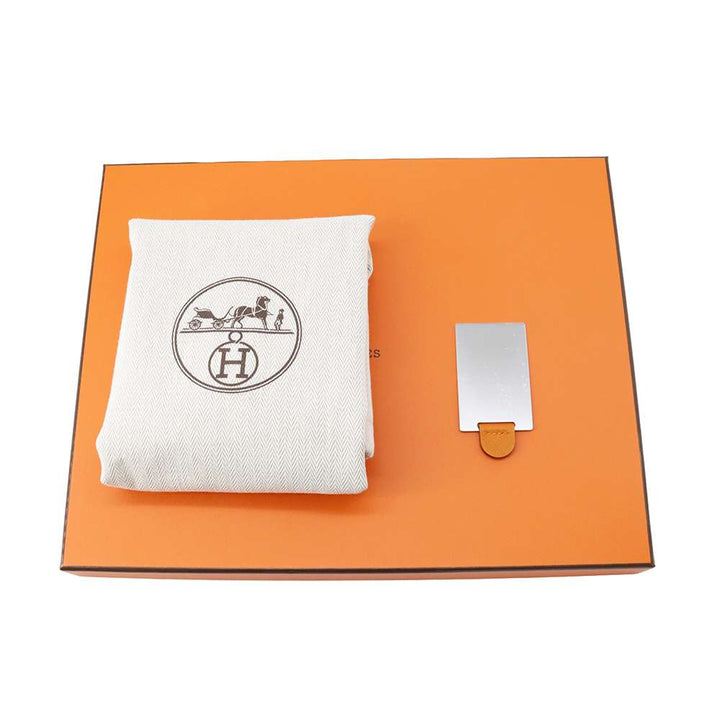 HERMES Constance3 Miroir Verso Apricot/Rouge Casaque constMINI Evercolor Size Mini