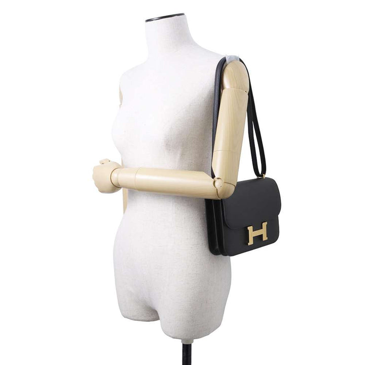 Hermes Constance3 Miroir Black Epsom Size Mini