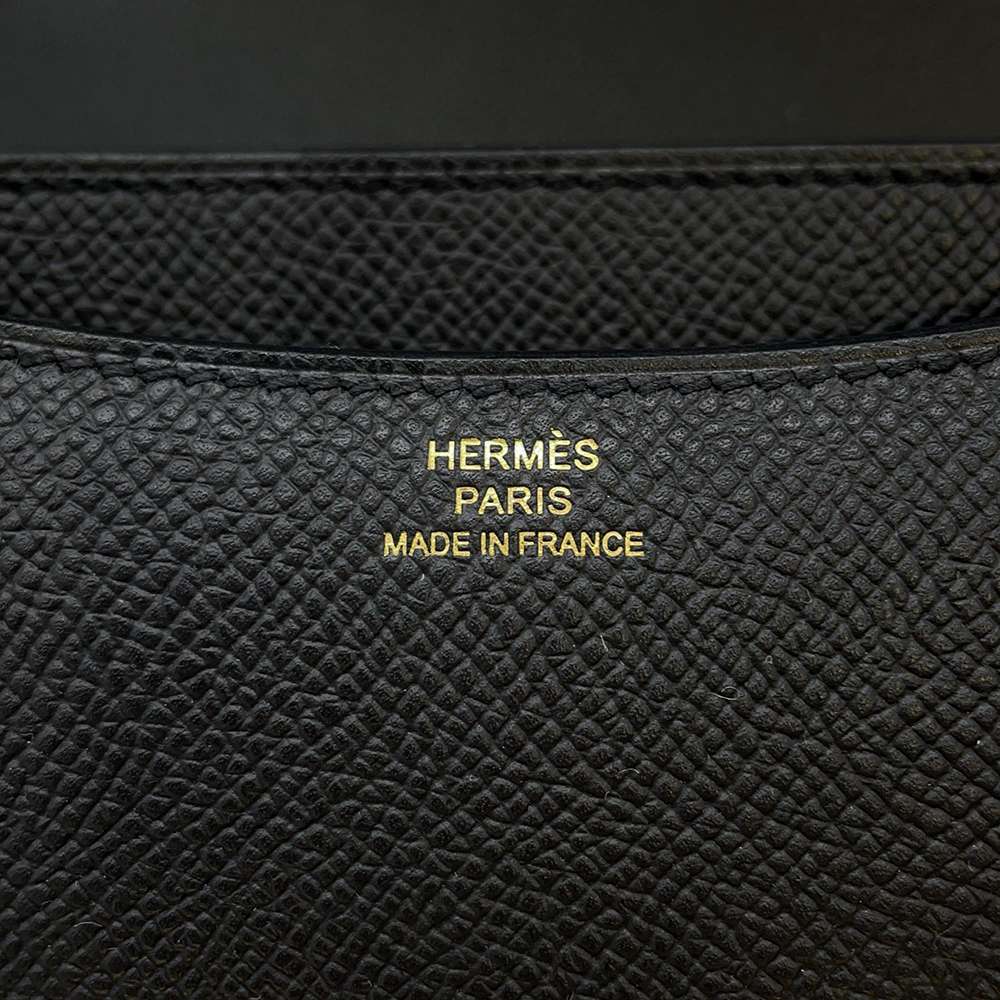 Hermes Constance3 Miroir Black Epsom Size Mini
