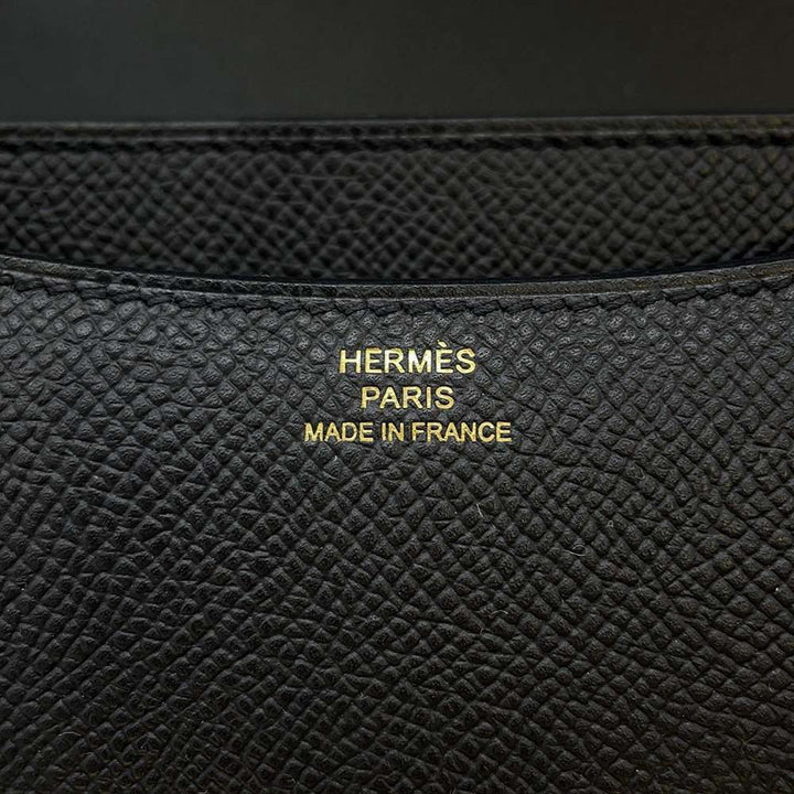 Hermes Constance3 Miroir Black Epsom Size Mini