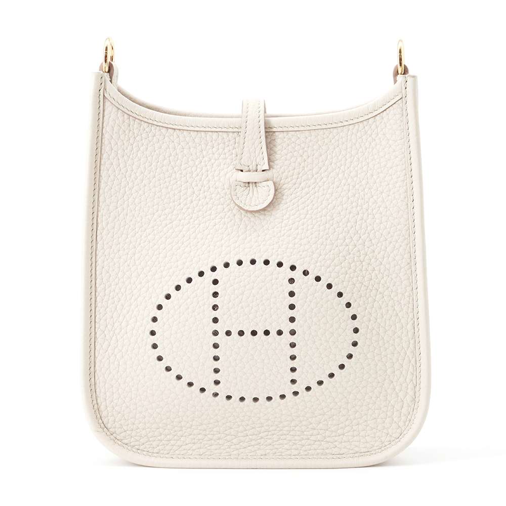 HERMES Evelyne Beton Taurillon Clemence Size TPM