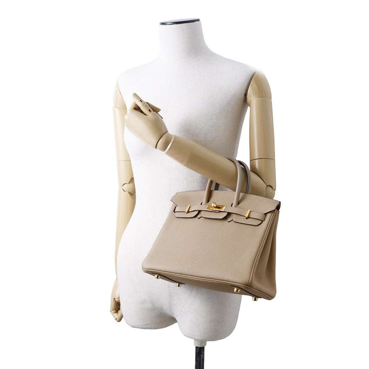 Hermes Birkin Gris Tourterelle Togo Leather Size 25