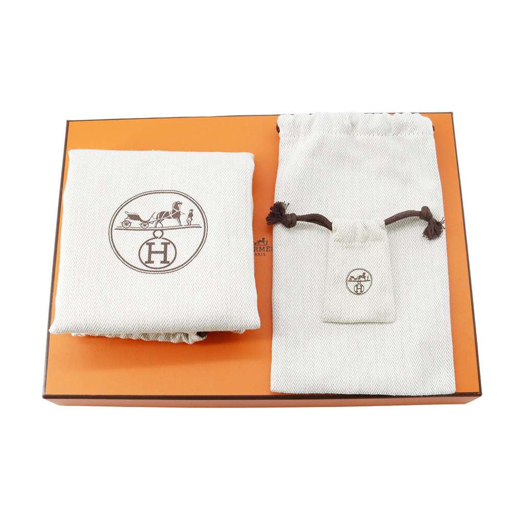 HERMES Della Cavaleria Gold Epsom Size Mini