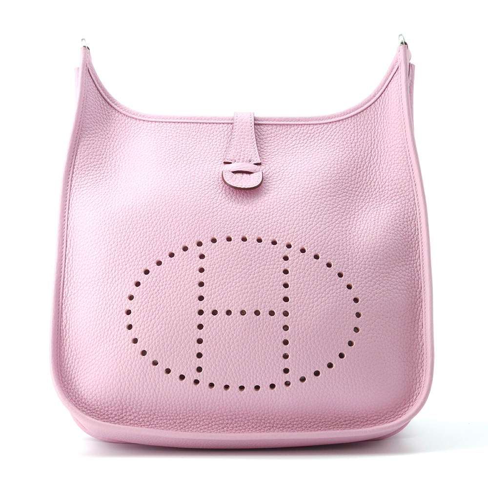 HERMES Evelyne Mauve Sylvestre Taurillon Clemence Size PM