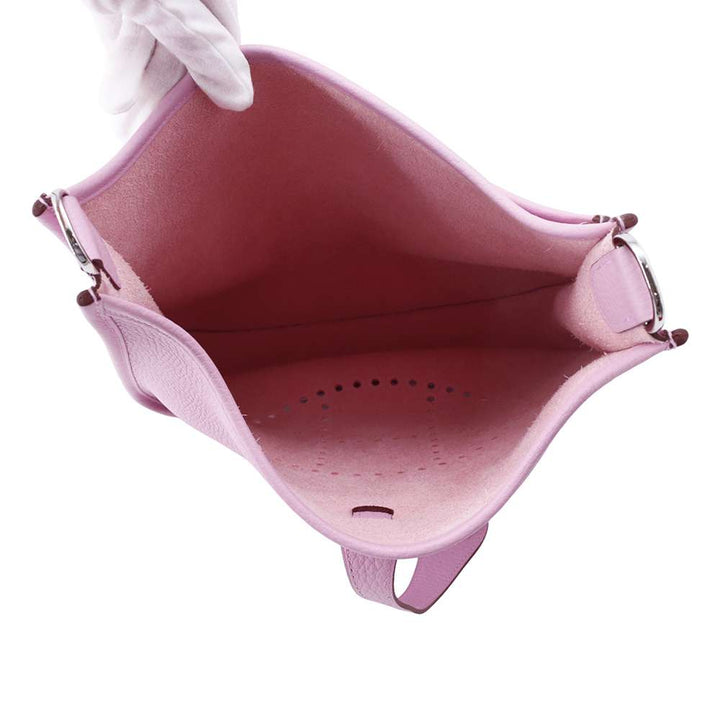HERMES Evelyne Mauve Sylvestre Taurillon Clemence Size PM