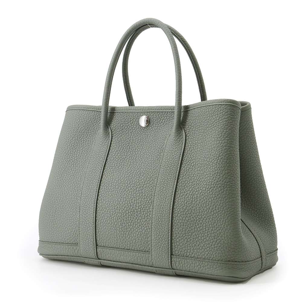 Hermes Garden Party Vert Amand Negonda Leather Size TPM
