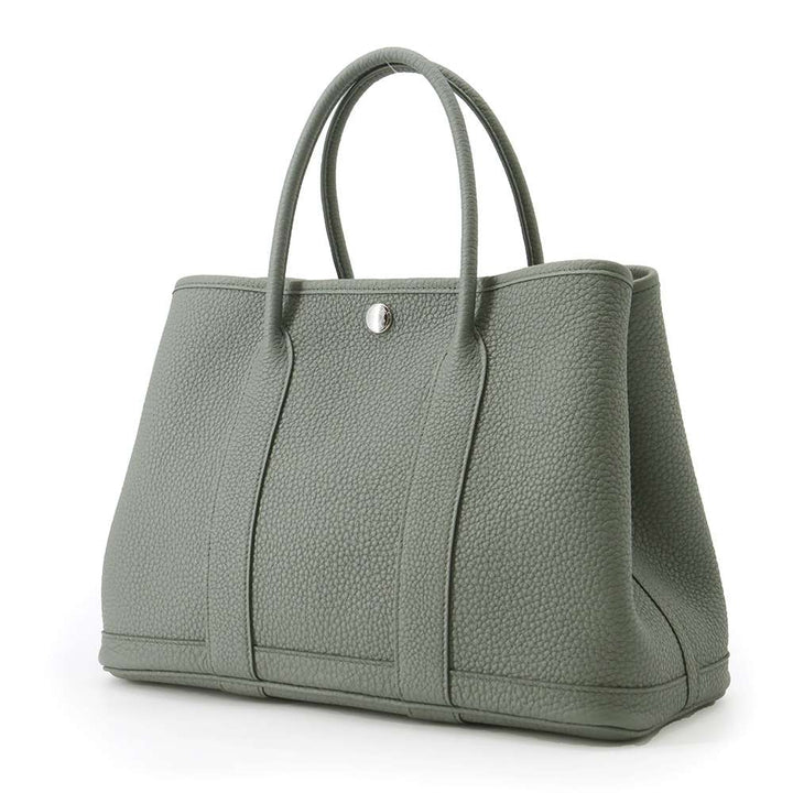 Hermes Garden Party Vert Amand Negonda Leather Size TPM