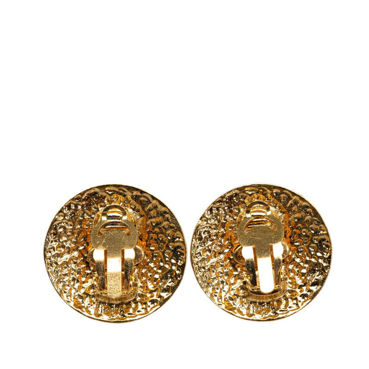 Top Quality Chanel Vintage Coco Big Stitch Earring G   Chanel