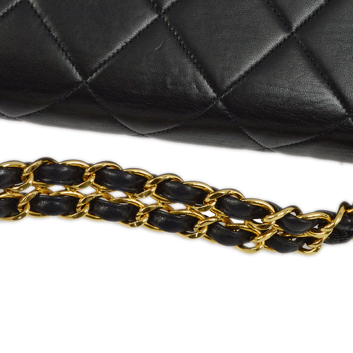 Top Quality Chanel Black Lambskin Briefcase Business Handbag