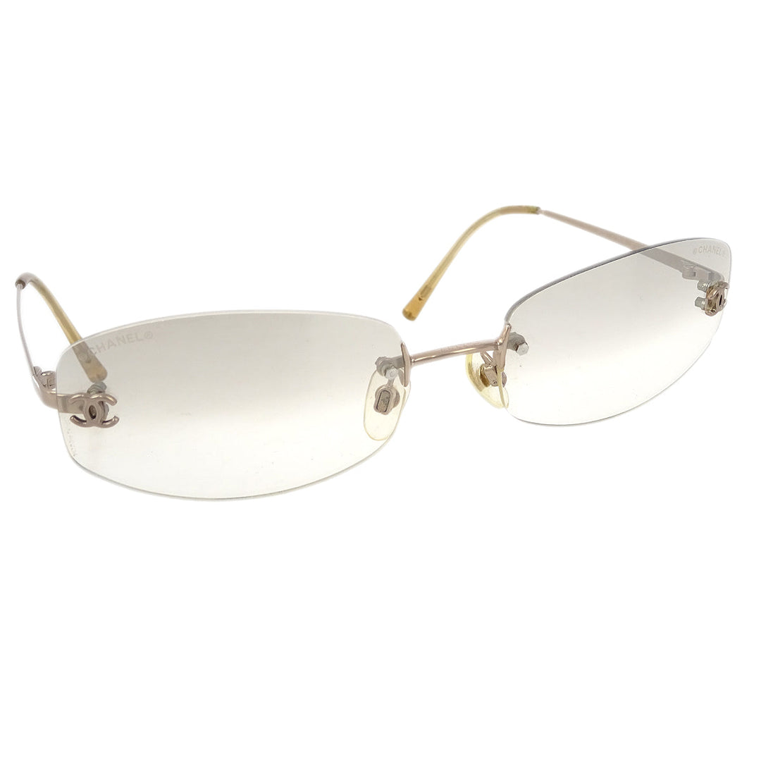 Top Quality Chanel Sunglasses Eyewear Gray Small New