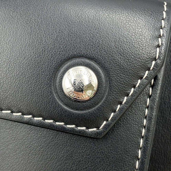BURBERRY mini pocket bag Black 8040892 Leather