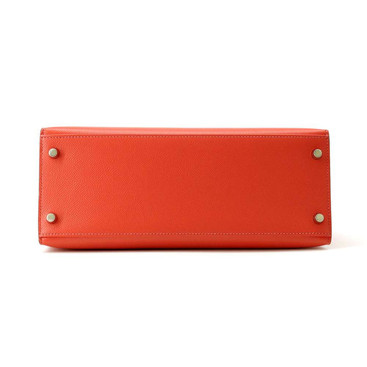 Hermes Kelly Sellier Rouge Tomate Epsom Size 28