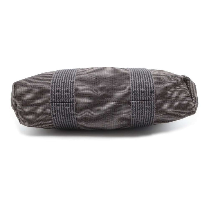 Hermes Her Line Cabas Gray Canvas