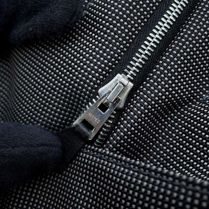 Hermes Her Line Cabas Gray Canvas