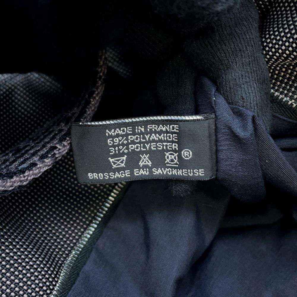 Hermes Her Line Cabas Gray Canvas