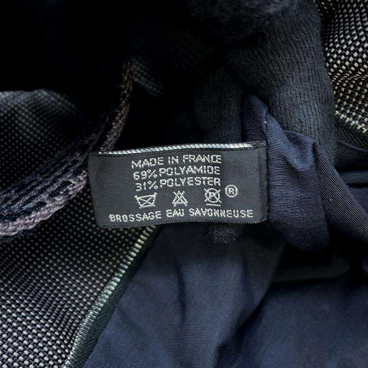 Hermes Her Line Cabas Gray Canvas