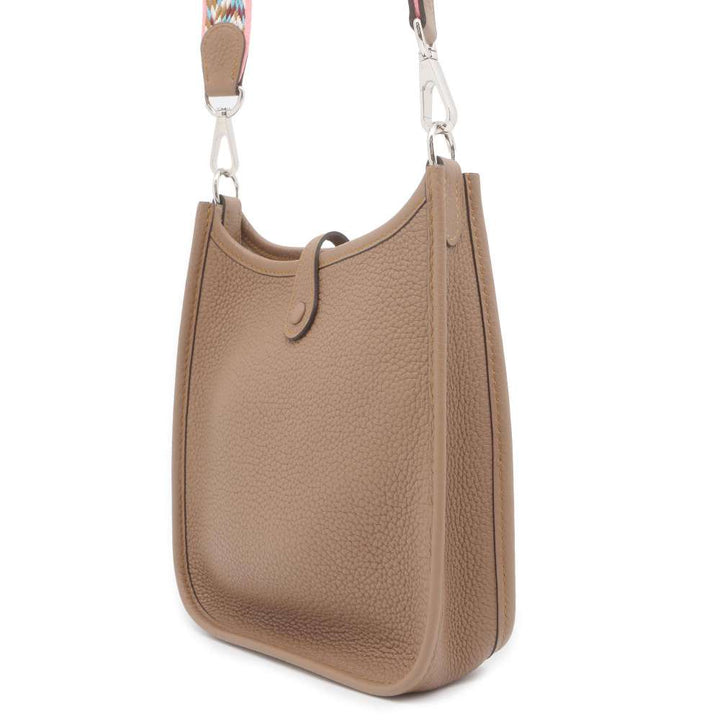 Hermes Evelyne Zigzag Beige de Weimar Taurillon Clemence Size TPM