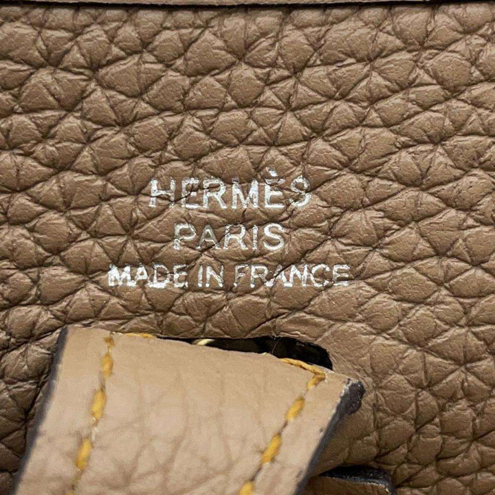 Hermes Evelyne Zigzag Beige de Weimar Taurillon Clemence Size TPM
