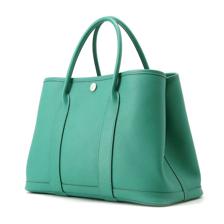 HERMES Garden Party Vert Jade Epsom Size TPM