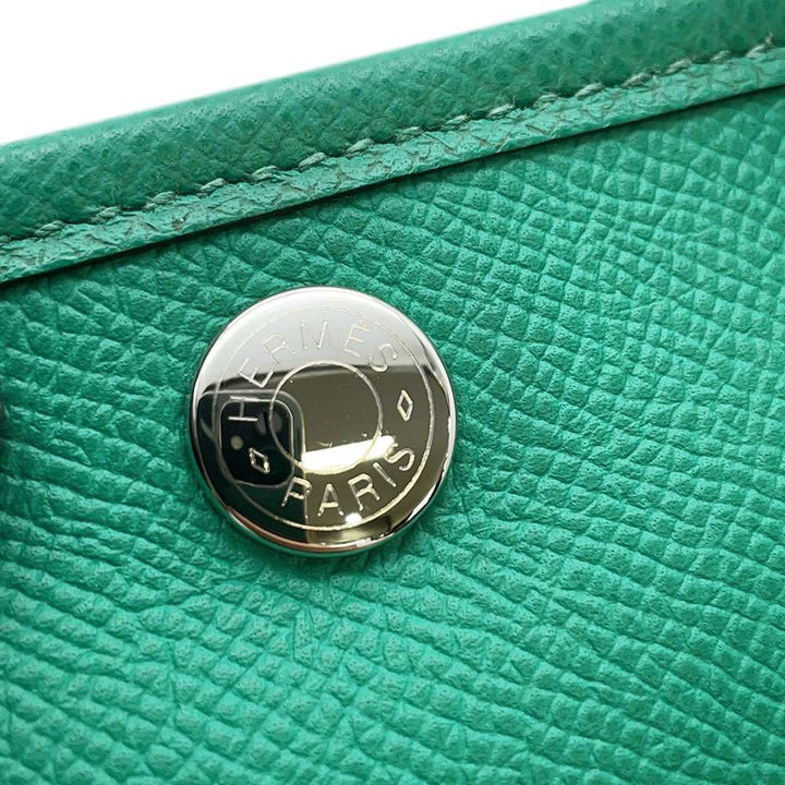 HERMES Garden Party Vert Jade Epsom Size TPM