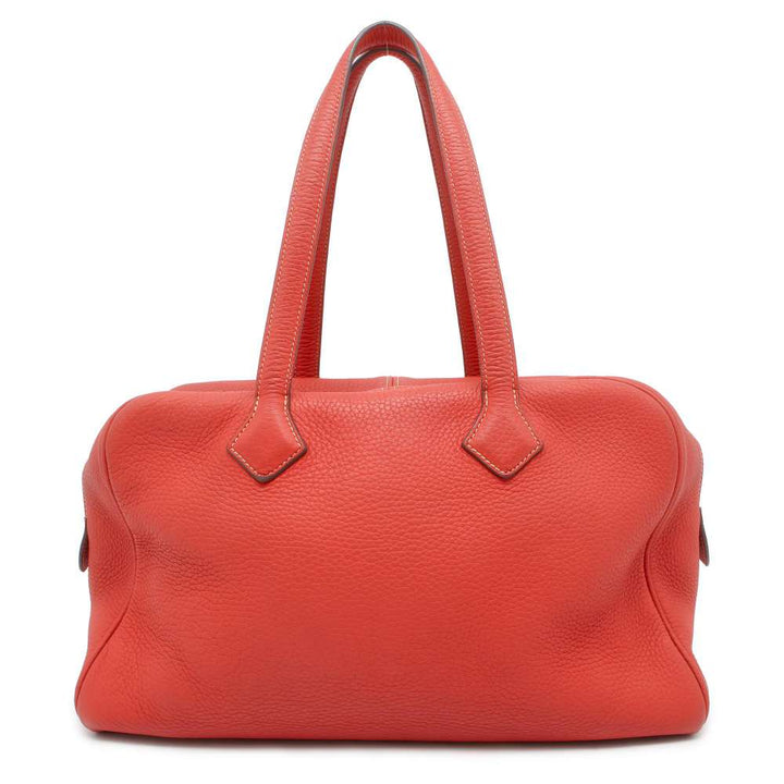 HERMES Victoria Rose Jaipur Taurillon Clemence Size 35