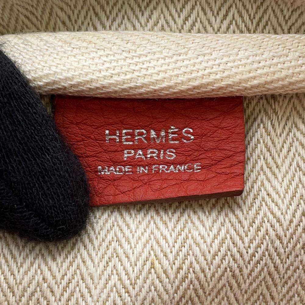 HERMES Victoria Rose Jaipur Taurillon Clemence Size 35