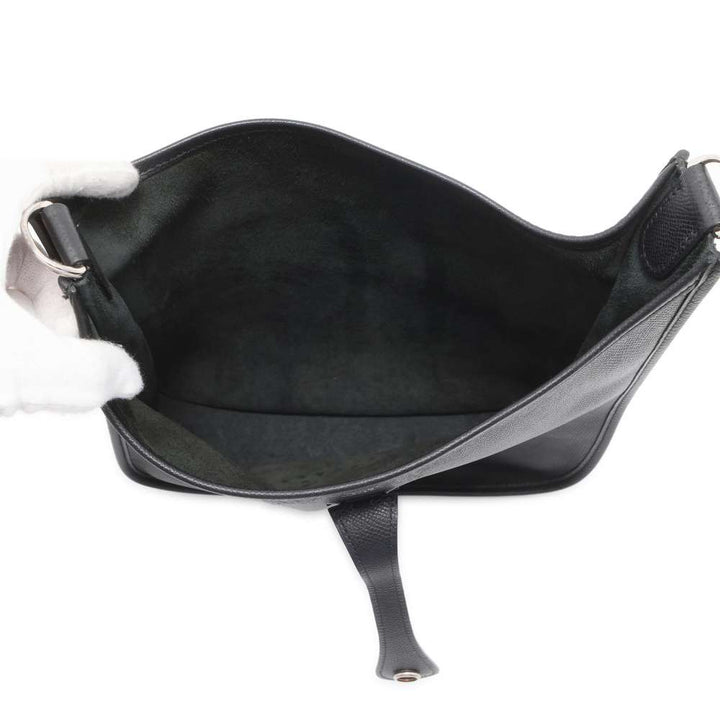 HERMES Evelyne2 Black Epsom Size PM
