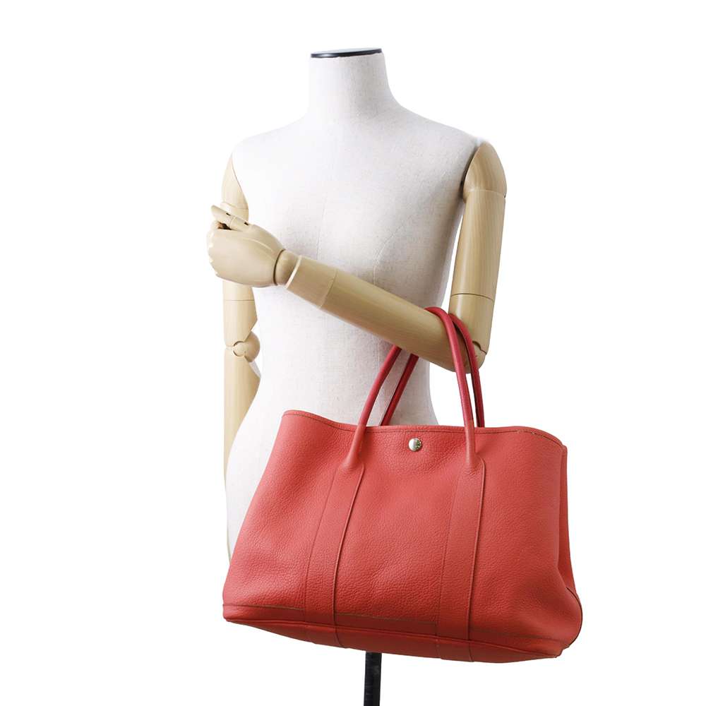 Hermes Garden Party Bougainvillier Negonda Leather Size PM