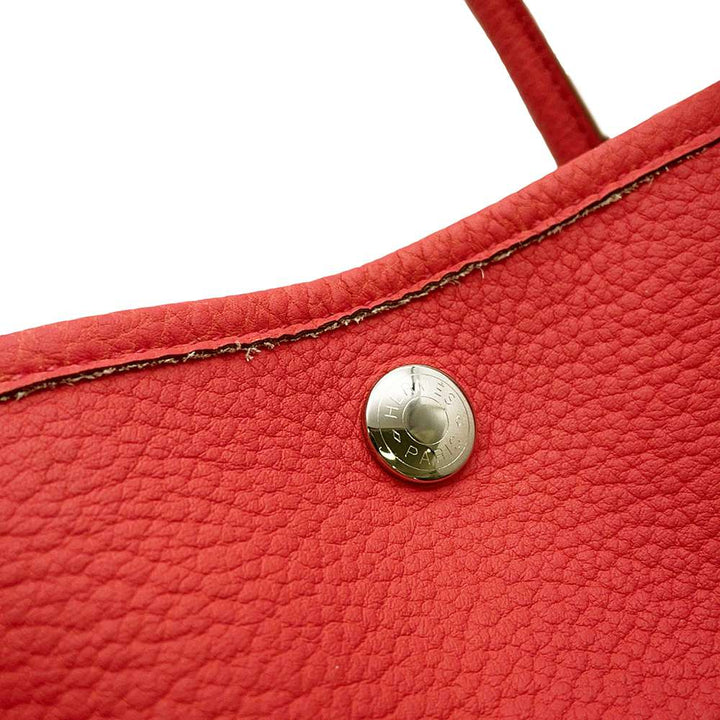 Hermes Garden Party Bougainvillier Negonda Leather Size PM