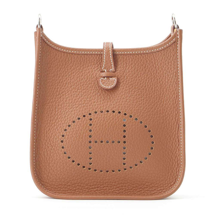 HERMES Evelyne Amazon Gold Taurillon Clemence Size TPM