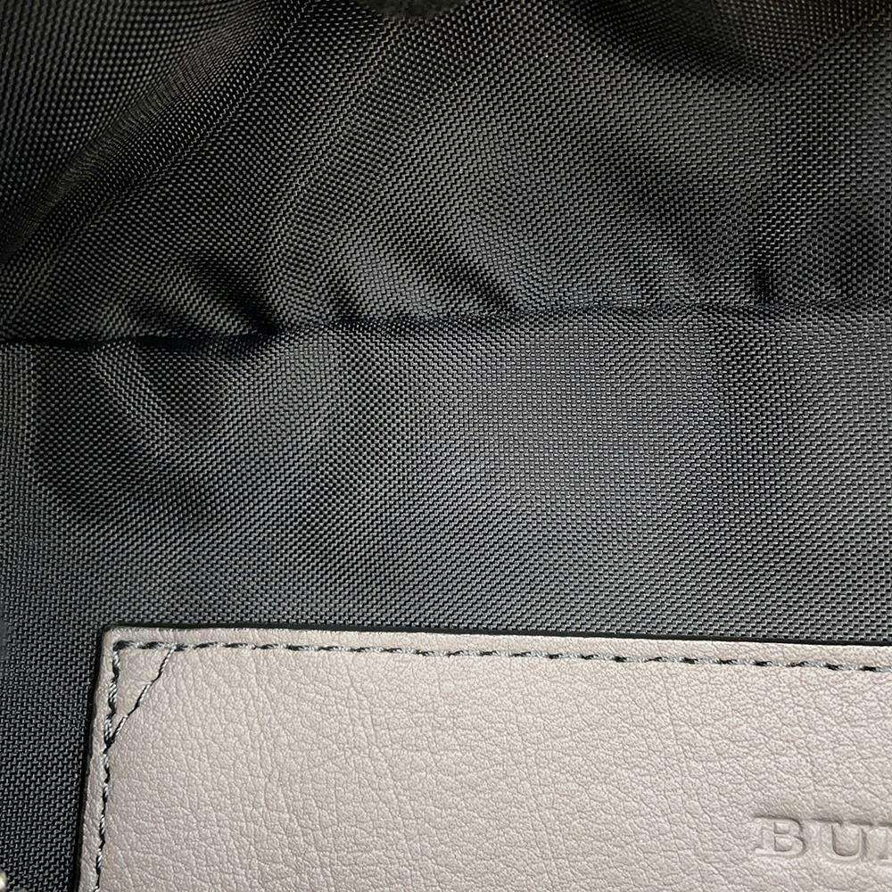 BURBERRY Vintage Check Waist Bag Black/Beige 8005416 Nylon Leather