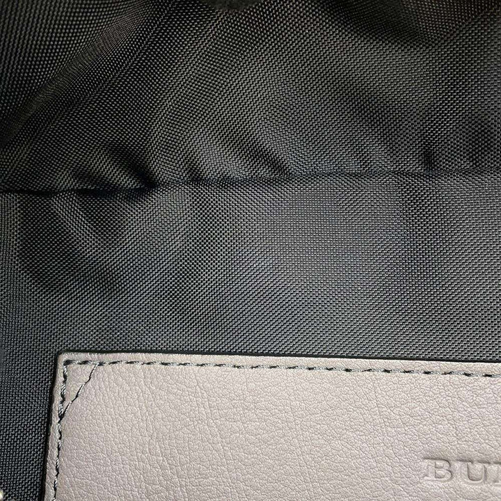 BURBERRY Vintage Check Waist Bag Black/Beige 8005416 Nylon Leather