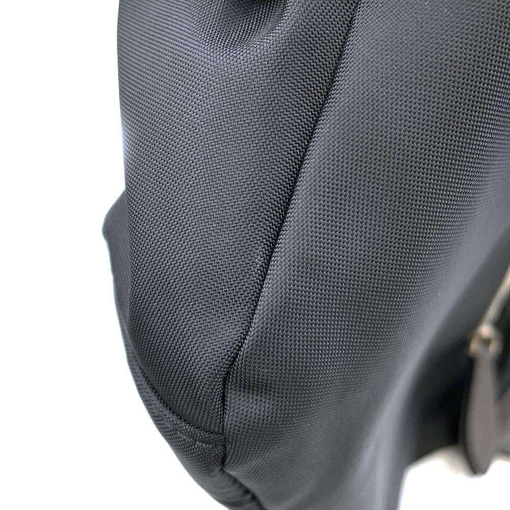 BURBERRY Vintage Check Waist Bag Black/Beige 8005416 Nylon Leather