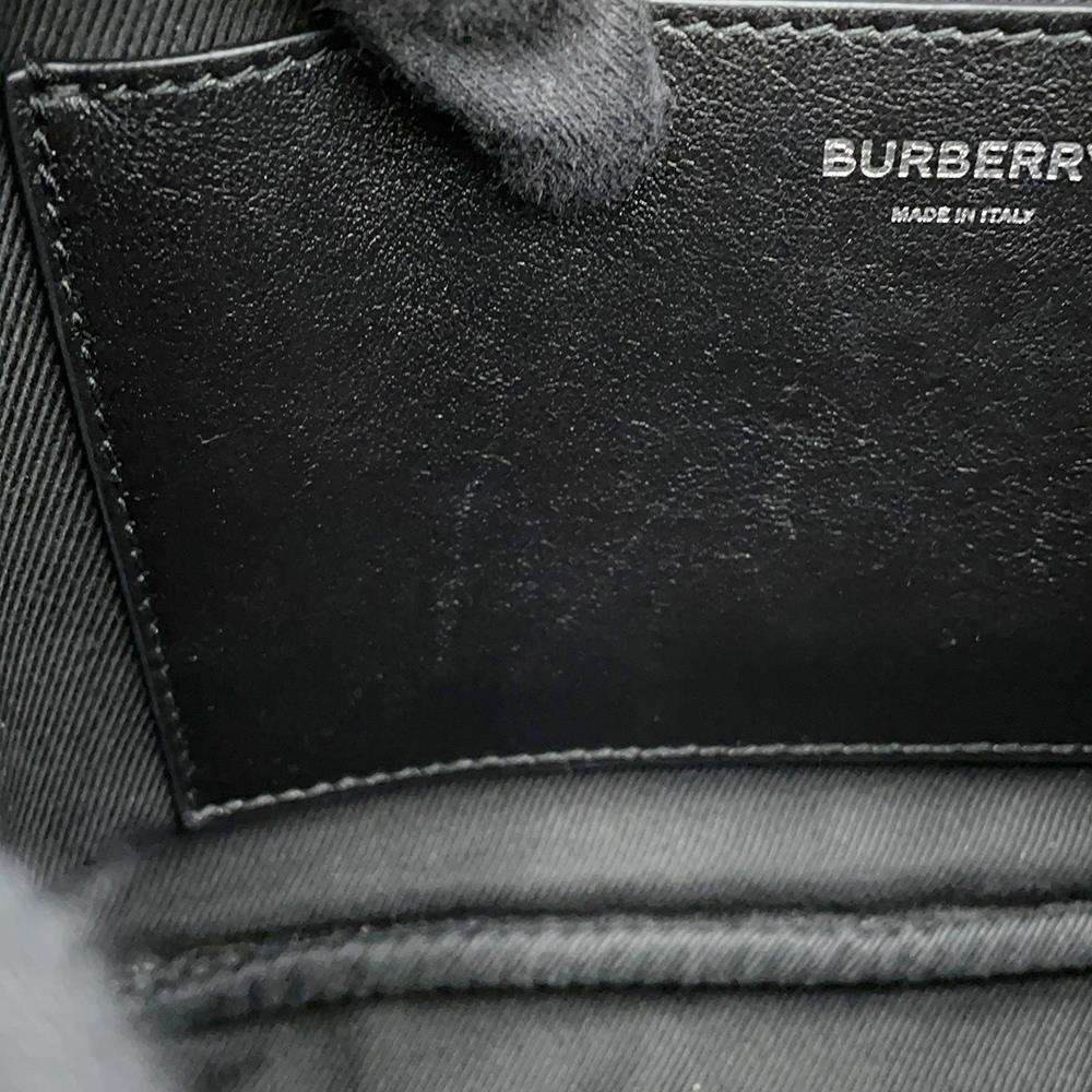 BURBERRY TB Logo Small Rolla Camera Bag Black 8064855 Lambskin