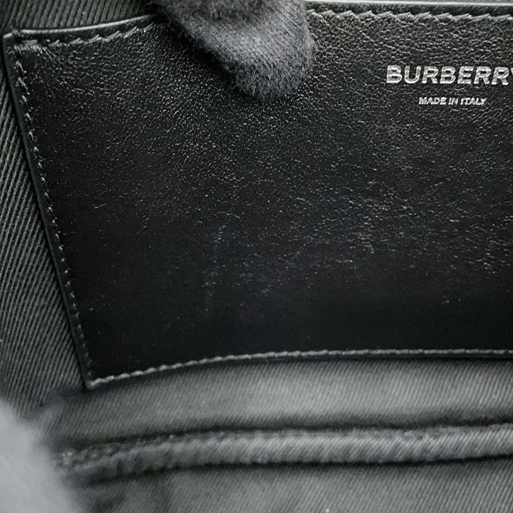 BURBERRY TB Logo Small Rolla Camera Bag Black 8064855 Lambskin