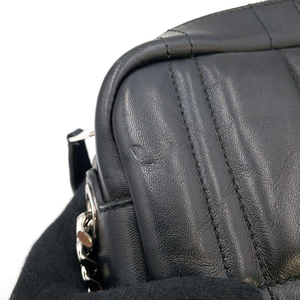 BURBERRY TB Logo Small Rolla Camera Bag Black 8064855 Lambskin