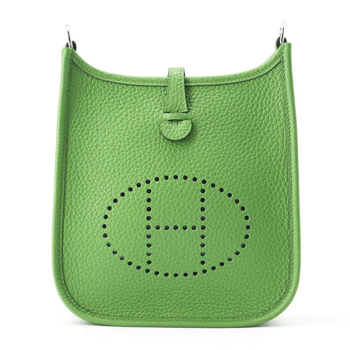 HERMES Evelyne Vert Yucca Taurillon Clemence Size TPM